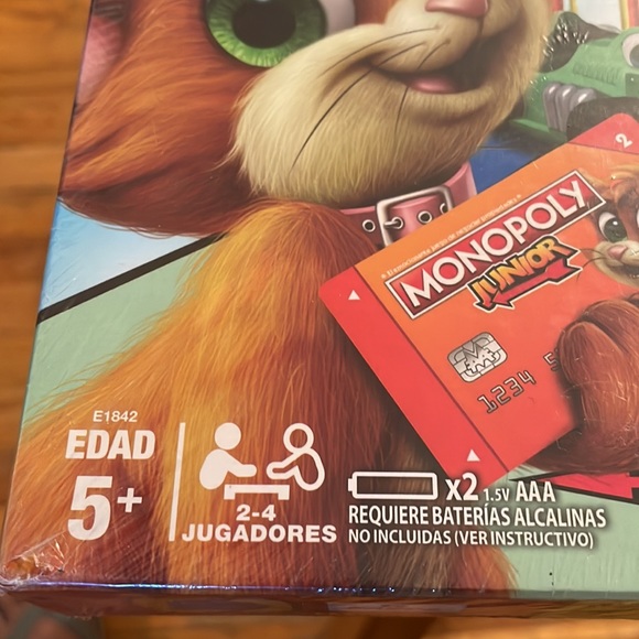 Spanish Monopoly Junior Board Game - Picture 5 of 6